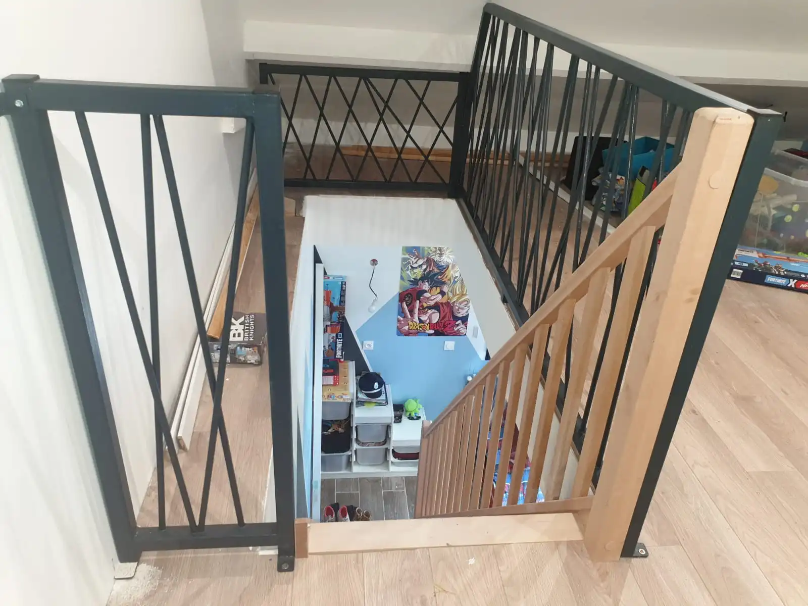 Garde-corps mezzanines et escaliers personnalisés